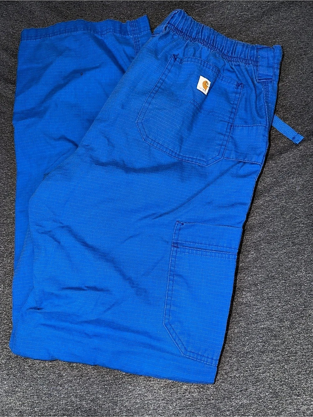 Carhartt Men's Classic Fit Ripstop Boot Cut 8-Pocket Cargo Scrub Pant Cargo